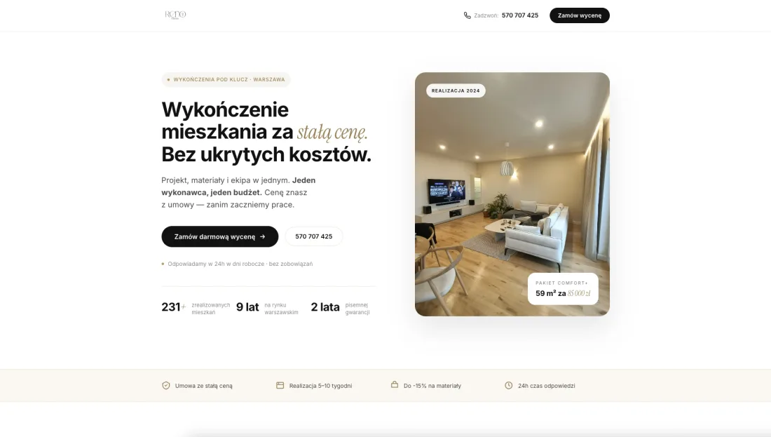 RenoDesign — zrzut ekranu